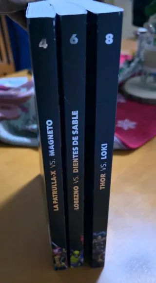 Grandes batallas Marvel.