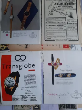 Lote 50 Anuncios Originales Relojes Certina