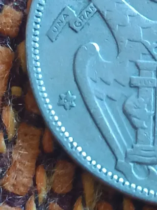 Moneda 25 Pesetas 1957 Franco Caudillo