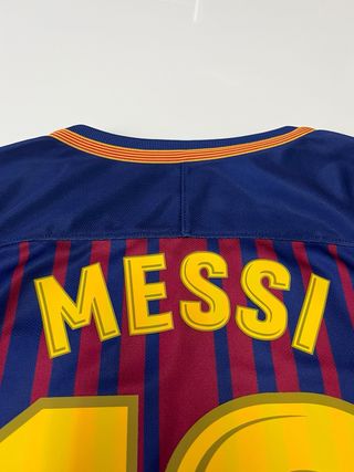 Camiseta FC Barcelona 2017 2018 Messi #10 nike