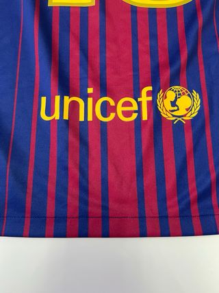 Camiseta FC Barcelona 2017 2018 Messi #10 nike