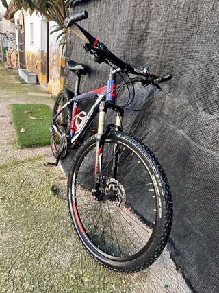 Bicicleta Scott Montaña Azul/Roja/Blanca