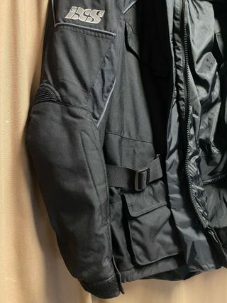 Chaqueta Moto Hombre Ixs Negra