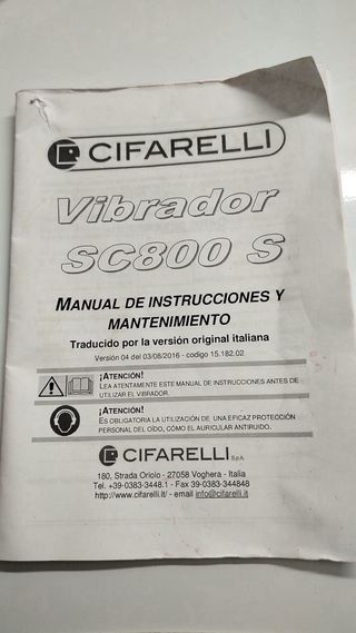 Máquina Vareadora Cifarelli