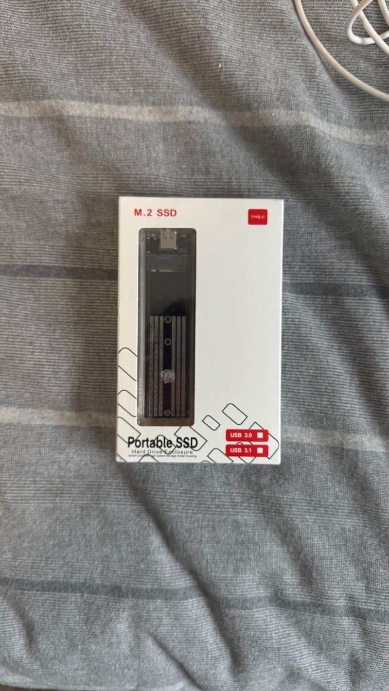 Carcasa Externa SSD M.2 SATA USB 3.0/3.1