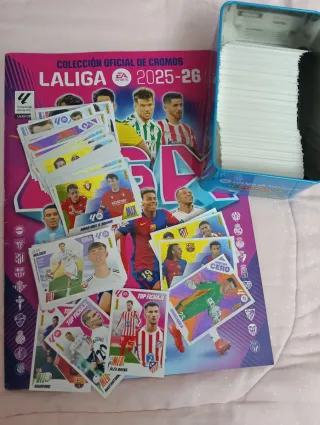 Colección Cromos Liga este 2025 2026 completa