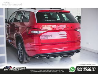 AÑADIDO DE DIFUSOR SKODA KODIAQ 2016-- NEGRO BRILLO