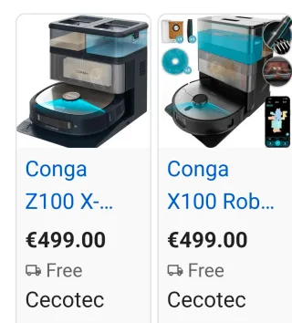 Robot Aspirador Cecotec Conga