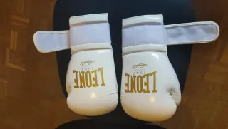 Pack Boxeo Guantes Leone GN059oz10, Vendas y Comba