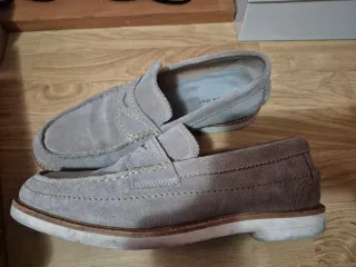 Mocasines Zara Hombre Beige