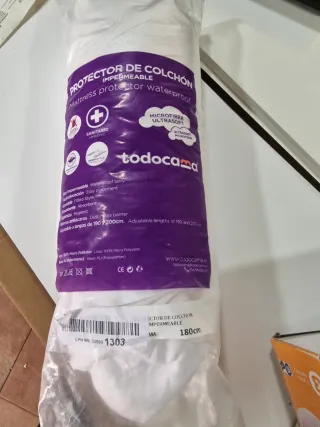 Protector Colchón Impermeable Todocama 180cm
