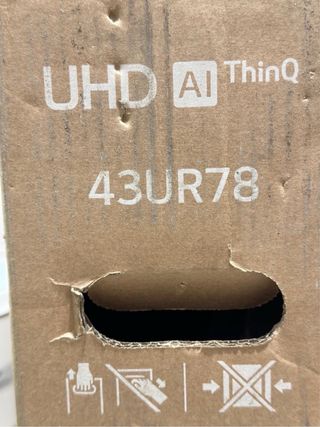 smart tv LG UHD 43UR78 43”sin abrir entrega gratis