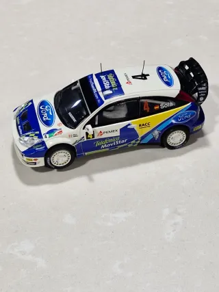 Scalextric Ford Focus WRC Movistar 4