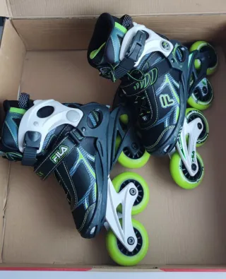 Patines en línea Fila Niñ@ con protecciones