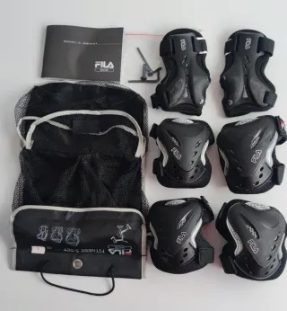 Patines en línea Fila Niñ@ con protecciones