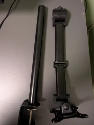 Brazo para monitor negro