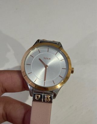 Reloj TOUS Oro y Rosa, con detalles de oso