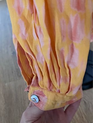 Mono naranja y rosa  talla única