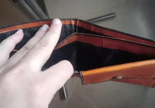 Cartera de piel Estambul