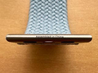 Apple Watch 45mm. Light Blue Braided Solo Loop 9