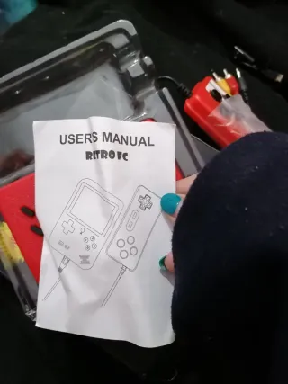 Mini consola portátil pantalla grande