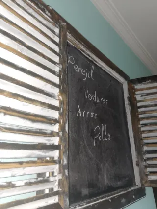 Pizarra Decorativa Estilo Ventana