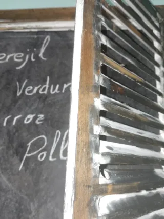 Pizarra Decorativa Estilo Ventana