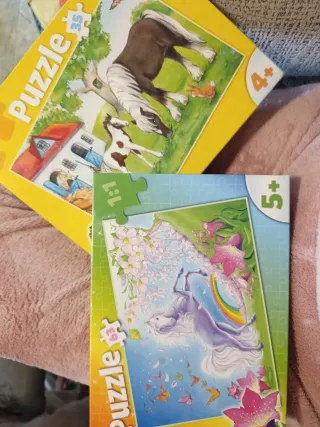 Puzzles Caballo y Unicornio 35 y 63 piezas