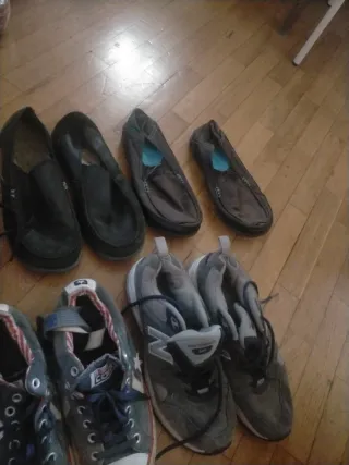 Calzado de hombre negro y marrón