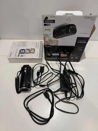 Cámara Sony HDR-CX280E Negra