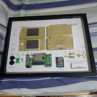 CUADRO 3D ART NINTENDO DS LITE EDICIÓN LIM. ZELDA