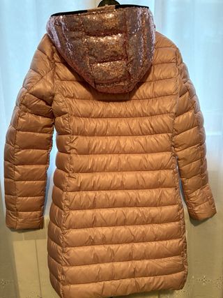 Cazadora GANO rosa con capucha