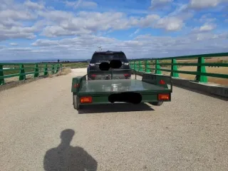 PLATAFORMA BATEA REMOLQUE DOBLE EJE