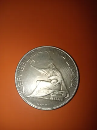 Moneta 500 Lire 1961 argento