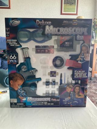 Set Microscopio Deluxe 66 Piezas