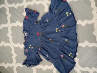 2 vestitini bambina fantasia floreale