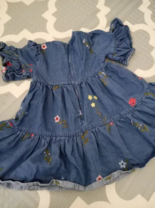 2 vestitini bambina fantasia floreale