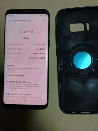 Samsung Galaxy S8 Nero