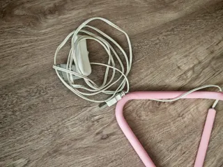 Lámpara Escritorio Rosa Metal