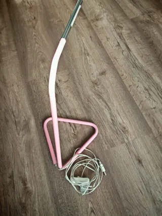 Lámpara Escritorio Rosa Metal