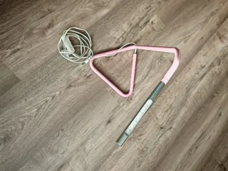 Lámpara Escritorio Rosa Metal