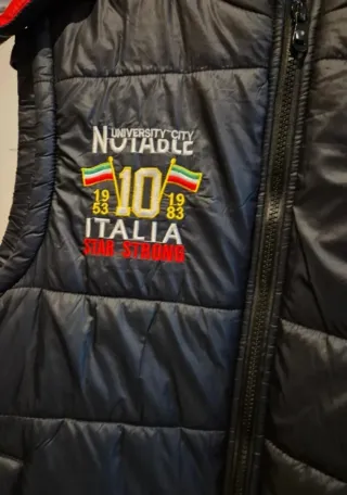 Chaleco Top-Star Negro/Rojo Talla XL