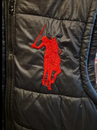 Chaleco Top-Star Negro/Rojo Talla XL