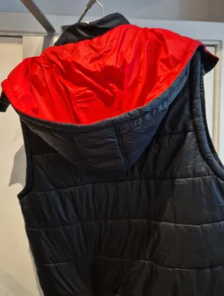 Chaleco Top-Star Negro/Rojo Talla XL