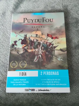 Entradas 2 personas Puy du Fou