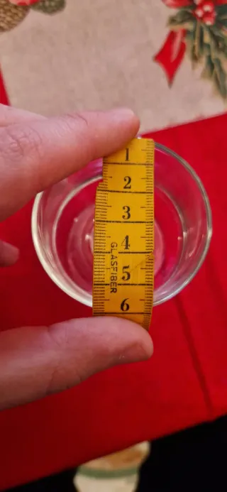 Set 6 Calici da Liquore in Vetro