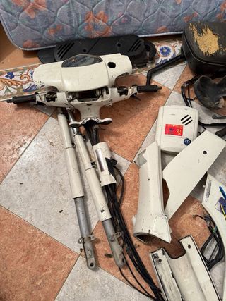 Carenado blanco completo vespino f9