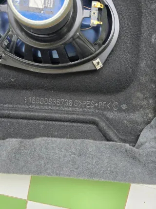 Bandeja maletero Renault Clio II Fase I Altavoces