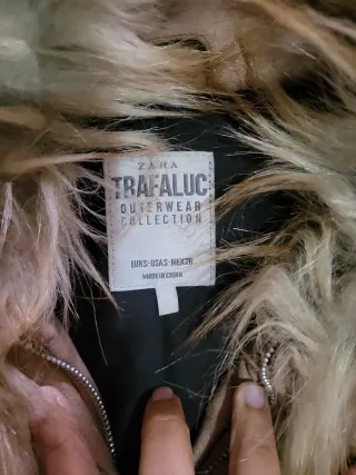 Chaqueta pelo Zara Talla S