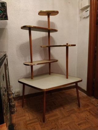 MESA AUXILIAR ESTANTERIA VINTAGE / AÑOS 50